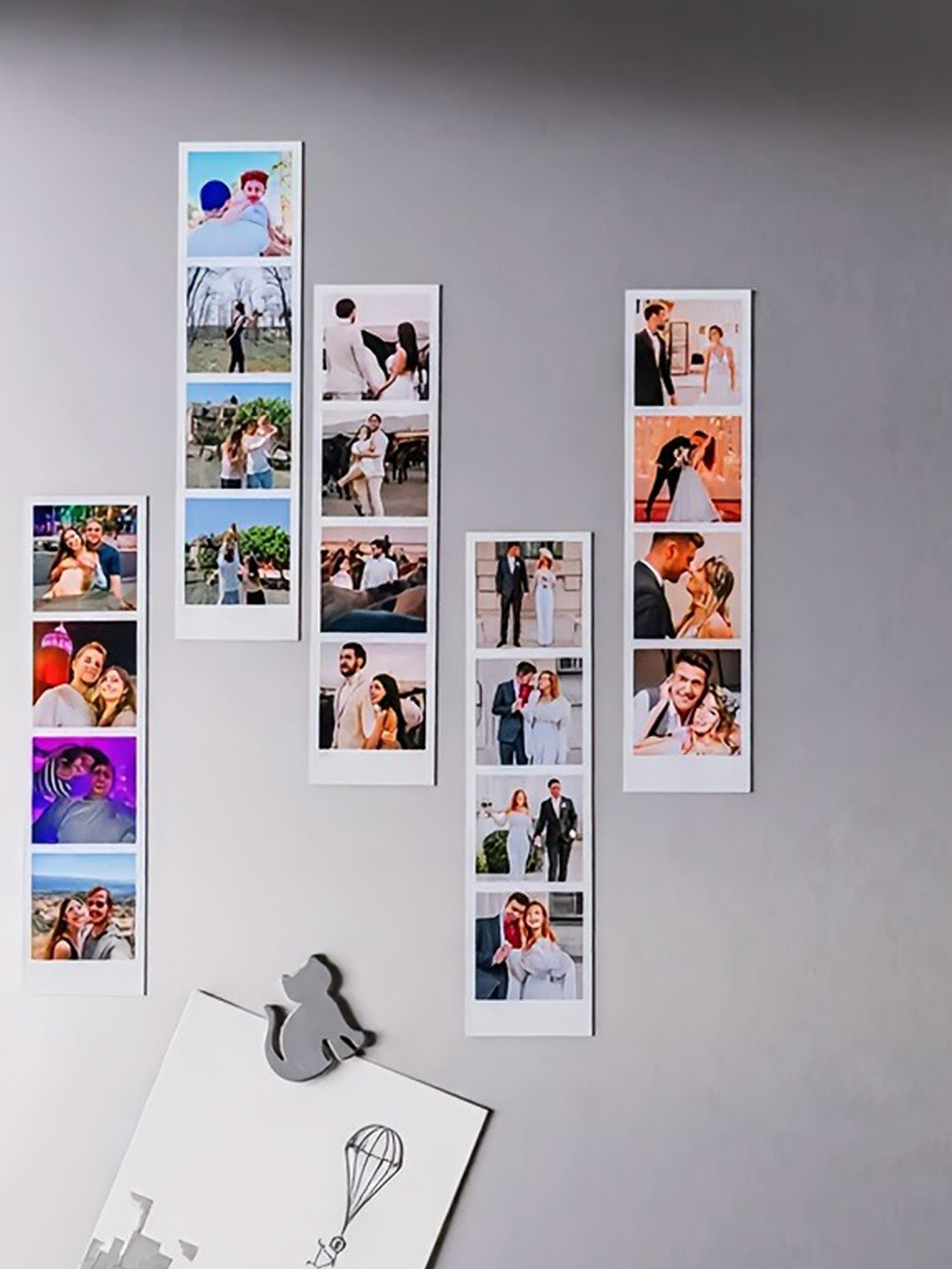 DIY Film Strip Fridge Magnet